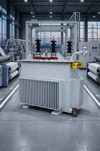 Transformateur de distribution immergé dans l'huile de qualité supérieure 800 KVA, classe haute tension 20 KV, tension secondaire 400V, fréquence 50 Hz, ONAN - Product Image 2