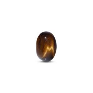 Loose Tiger Eye Gemstone 6.95 Carat-Dark Blue Brilliant Cut for Fine Jewelry - Product Image 1