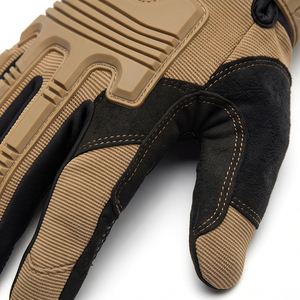 Guantes de Ciclismo Personalizados al Por Mayor, con Palma de Silicona Absorbente de Impactos, Transpirables, de Licra, sin Dedos, para Adultos - Product Image 6