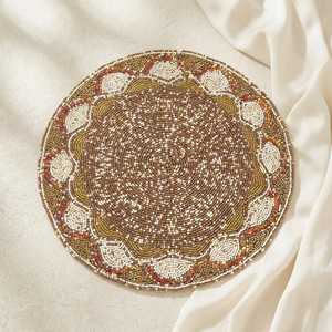 Sets de table perlés faits main de qualité supérieure, magnifiques sets de table brodés pour la table à manger, décoration de la maison, restaurant et hôtel - Product Image 4