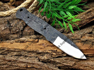 Hojas en Blanco de Acero 1095 Forjadas a Mano con Espiga Completa, Personalizables DIY, ODM, Venta al por Mayor para Suministros de Fabricación de Cuchillos - Product Image 2