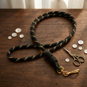 Sergeant Whistle <b>Lanyard</b> Whistle Cord Shoulder <b>Lanyard</b> Hand Knitted <b>Polyester</b> Bungee Cords without Metal Hook for Rank Insignia - Product Image 6