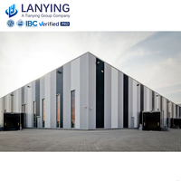Edificio de estructura de acero prefabricado de estilo industrial moderno para escuela, tienda, salón, construcción, venta de paneles sándwich, apartamento, Hospital