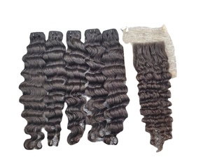 Cabello Virgen Remy Indio Sin Procesar al Por Mayor, 100 Gramos, Paquetes de Cabello Humano a Precio de Mayoreo - Product Image 2