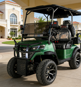 Voiturette de golf électrique tout-terrain 4x4 homologuée pour la route avec des performances hors route puissantes pour les terrains de golf et les centres de villégiature - Product Image 4