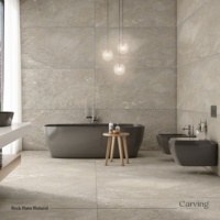 Carrelage en porcelaine de haute qualité, finition mate, dalle moderne, corps plein, style européen, grand format, pour usage intérieur et extérieur