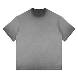 เสื้อยืดคอตตอนสั่งทำจำนวนมาก พร้อมป้ายยี่ห้อ ทรงปกติสำหรับผู้ชาย ผลิตโดยโรงงานโดยตรง - Product Image 3