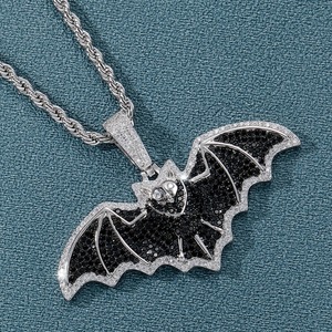 Collar con Colgante de Murciélago Negro de Latón, Joyería de Moda para Hombre, Colgante Personalizado de Hip Hop, Amuleto de Animal - Product Image 5