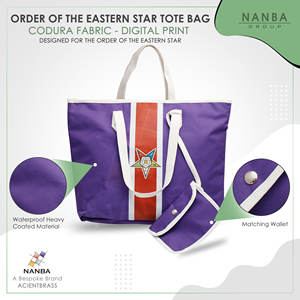 Sac fourre-tout écologique OES en Codura, sac à bandoulière en polyvinyle, broderie |   Fermeture éclair étanche avec emblème OES |   Unisexe Tous - Product Image 5