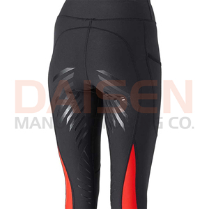 Leggings d'équitation pour femmes avec grip en silicone, extensibles, légers et respirants, pour l'entraînement équestre - Product Image 5
