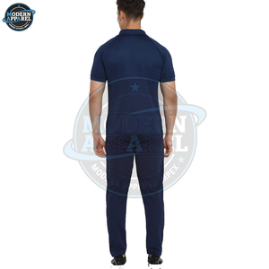 Nouvelle conception de logo personnalisée, uniforme de cricket de haute qualité, prix de gros, uniforme de cricket pour hommes, 100% polyester - Product Image 5