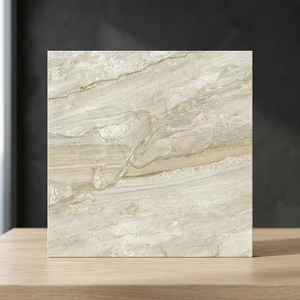 Matériaux de construction Rose Aspect Marbre Electra Beige 2x2 Brillant Lappato Porcelaine Carrelages Muraux Design Salon Carrelages de Sol - Product Image 5