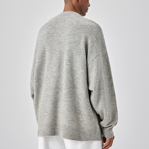 Suéter Henley Clásico para Hombre con Cuello de Botones, Manga Larga, Tejido Suave, Cálido, Informal, para Invierno, OEM, ODM, Venta al Por Mayor - Product Image 6