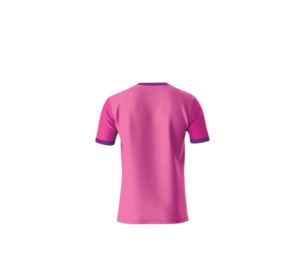 เสื้อยืดกีฬาคุณภาพสูง พิมพ์ลายโลโก้ด้านหน้าด้วยเทคนิค Sublimation ผลิตจากผ้าถักที่เป็นมิตรต่อสิ่งแวดล้อม ระบายอากาศได้ดี แห้งเร็ว - Product Image 2