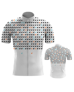 Maillot de Ciclismo de Manga Corta para Hombre, Rosa y Azul Degradado, Impresión por Sublimación, Transpirable, de Secado Rápido, para Ciclismo de Carretera - Product Image 2