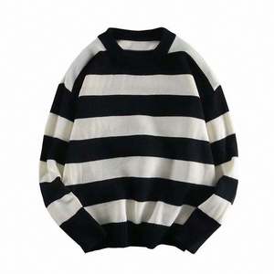 Suéter de Punto Grueso para Hombre, Cuello Redondo, Estilo Casual, Transpirable, para Otoño e Invierno - Product Image 6