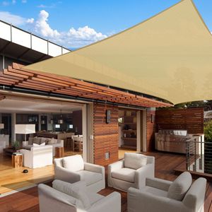 Tenda Parasole Rettangolare Beige 20 x 16 - Elegante Prodotto per Esterni Categoria: Tende e Reti Ombreggianti - Product Image 2