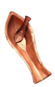 Handgefertigtes Kosha Koshi Arghya Patra aus reinem Kupfer, 4,7 Zoll, traditionelles Pooja-Gefäß für Heiliges Wasser, Shanti Jal & Rituale - Product Image 3