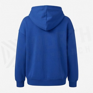 เสื้อฮู้ดซิปครึ่งตัวทรงโอเวอร์ไซส์ สีสันปรับแต่งได้ ผ้าฟลีซ แขนยาว แฟชั่นทันสมัย เสื้อคลุมสวมหัว ชุดฤดูใบไม้ร่วง ออกแบบเองได้ - Product Image 2