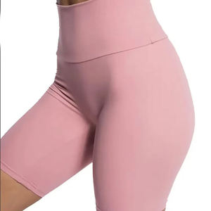 High Waist <b>Women</b> Gym <b>Shorts</b> Seamless Yoga Biker <b>Shorts</b> Breathable Athletic Fitness Apparel OEM Custom Logo Wholesale - Product Image 3