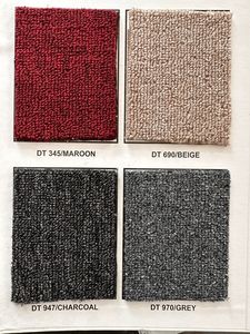 Polypropylene Door Mat with TRP Rubber Backing 45X75CM Circular Modern Farmhouse Design Movable High Quality for Front Door - Product Image 5
