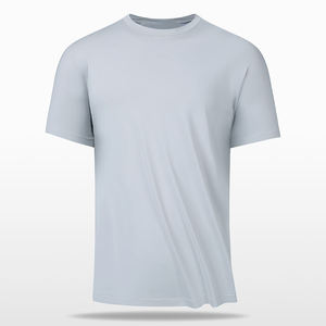 เสื้อยืดออกกำลังกายแบบถัก แห้งเร็ว กระชับรูปทรง สำหรับผู้ชาย ขายส่ง รับสกรีนโลโก้ สำหรับออกกำลังกาย - Product Image 3