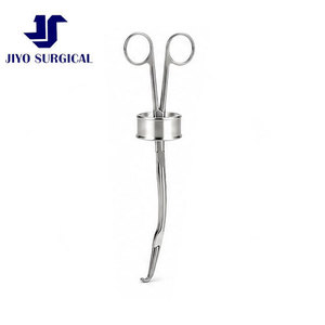 Pot de rangement autoclavable en acier inoxydable pour pinces Martin de 32 cm, équipement chirurgical hospitalier - Product Image 3