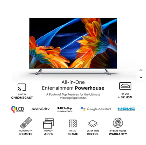 Televisores Inteligentes 4K UHD de 50/55/65/75/85/100/110/120 Pulgadas, Sin Marco, Android TV con WiFi para Juegos y Streaming, Más Vendidos - Product Image 5