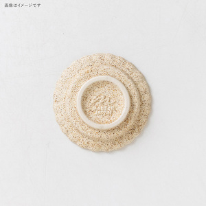 Petite assiette Lumo Mino Ware 90 cm à bordure en chrysanthème, fabriquée au Japon, design turc - Product Image 4