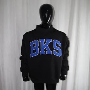 เสื้อฮู้ด BKS BLACK ผ้าฝ้าย 100% สีน้ำเงิน ปักลายดิจิตอล พิมพ์ลายดิจิตอลสำหรับฤดูหนาว ทรงโอเวอร์ไซส์ ผ้ากำมะหยี่ CLUSH SPORTS - Product Image 4
