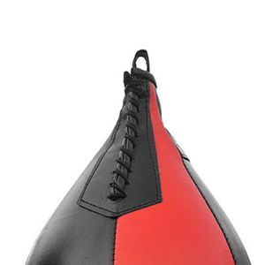 Mini saco de boxeo de doble extremo de alta calidad, saco de velocidad de doble extremo de cuero premium, material de PU duradero, portátil - Product Image 5