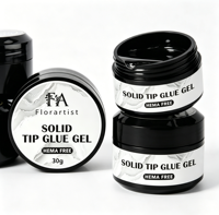 Colle Gel Professionnelle Sans HEMA à Pointe Solide, Adhérence Forte, Séchage Rapide, pour Extension d'Ongles – Gel Colle Premium en Gros