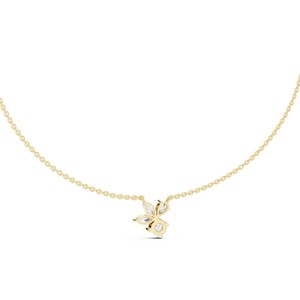 Colgantes de Diamantes Cultivados en Laboratorio para Mujer, de Alta Calidad, con Formas Variadas, en Oro Sólido de 14K, Certificación IGI, Personalización OEM/ODM Disponible - Product Image 5