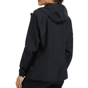 High Quality Waterproof Polyester Fabric <b>Women</b> Windbreaker <b>Jackets</b> <b>Lightweight</b> Hooded Windbreaker Nylon <b>Jacket</b> For <b>Women</b> - Product Image 2