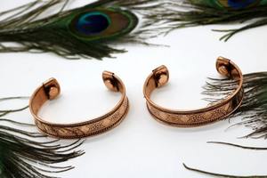 Wholesale Custom Copper Men's Fashion Cuff Bracelets Personalized Adjustable <b>Engraved</b> Friendship <b>Bangle</b> Crafts - Product Image 2