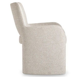 Silla de Comedor Moderna Tapizada, Sillón de Comedor de Madera Maciza, Tela Personalizada, Muebles para Restaurantes y Hoteles - Product Image 3