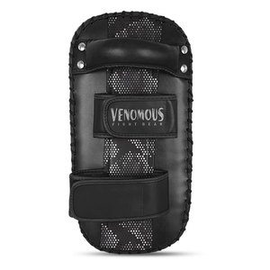 Guantes de Boxeo Venomous Black Viper, Protectores Curvos de Cuero con Cierre de Velcro, Unisex, para Adultos, Artes Marciales, Transpirables - Product Image 4