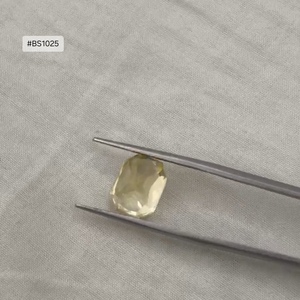 Natural Octagon Shape Yellow Sapphire Free Size Loose Gemstone 7.25CT <b>Crafted</b> For Jewelry Makers Custom Designs And Gemstone - Product Image 3