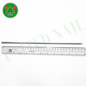 Clous en acier de 11,6 pouces à tige lisse, tête plate/ronde, pour le travail du bois, à prix abordable, provenant d'une usine vietnamienne - Product Image 2