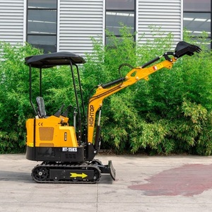Mini-excavatrice haute performance HT12 offrant une force de creusement précise pour les projets résidentiels et commerciaux - Product Image 3