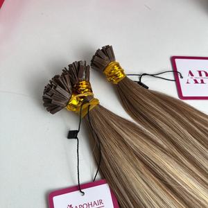 Extension de cheveux Remy à double balayage de 20 pouces haute qualité 4Q/4Q + 60 extensions de cheveux humains à pointe plate en kératine brute vietnamienne - Product Image 5