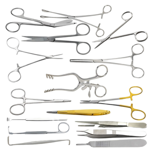 ชุดเครื่องมือผ่าตัดสแตนเลสสตีล Ariston International AI-Hand Tray Set-06 จำนวน 63 ชิ้น ใช้ซ้ำได้ พร้อมคีมจับ ได้รับการรับรองมาตรฐาน CE ISO13485 - Product Image 4