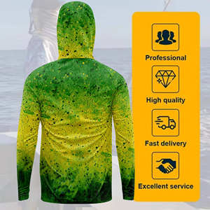 Camiseta de Protección Solar UV UPF 50+ OEM, Camiseta de Manga Larga para Exteriores con Protección Solar SPF para Senderismo, Surf y Pesca - Product Image 3