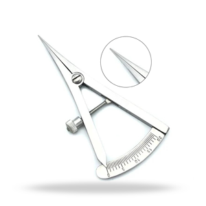 Calibrador Castroviejo de 8 cm, Instrumento Quirúrgico Oftálmico para Medición, Herramienta de Medición para Cirugía Ocular - Product Image 1