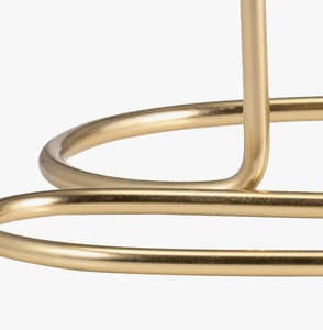Support à bougie en laiton, forme cylindrique, durable, décoration d'intérieur, design moderne - Product Image 2