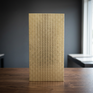 300x600 30x60 12x24 Highlighter Firebrick Ceramic Wall <b>Mirror</b> 3D Effect Golden Silver Glossy Glazed Tiles for Hall - Product Image 2