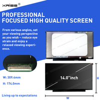 Écran LCD d'ordinateur portable de remplacement en gros, neuf, 14,0 pouces, 40 broches, B140XTB03.0, HD TFT avec écran tactile, avec CE