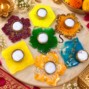 new Resin Crystal <b>Tea</b> Light <b>Candle</b> <b>Holders</b> Beautiful Flower Pattern <b>Candle</b> <b>Holders</b> for Wedding Party,hldiMehendi, Home Deco - Product Image 1