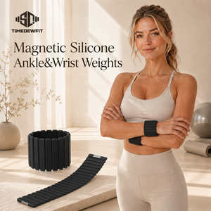 Braccialetti con Chiusura Magnetica Forte, Pesi da Polso Regolabili in Silicone per Hot Yoga, Corsa e <span class=keywords><strong>Fitness</strong></span> - Product Image 1