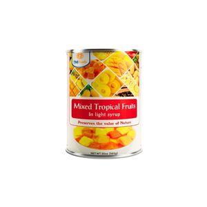 Frutas Tropicales Mixtas Enlatadas de Vietnam, Precio Bajo Estándar Internacional, Venta Caliente de Fábrica, 20oz/30oz/A10 - Product Image 4